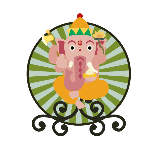 ガネーシャイラスト|イラストACより