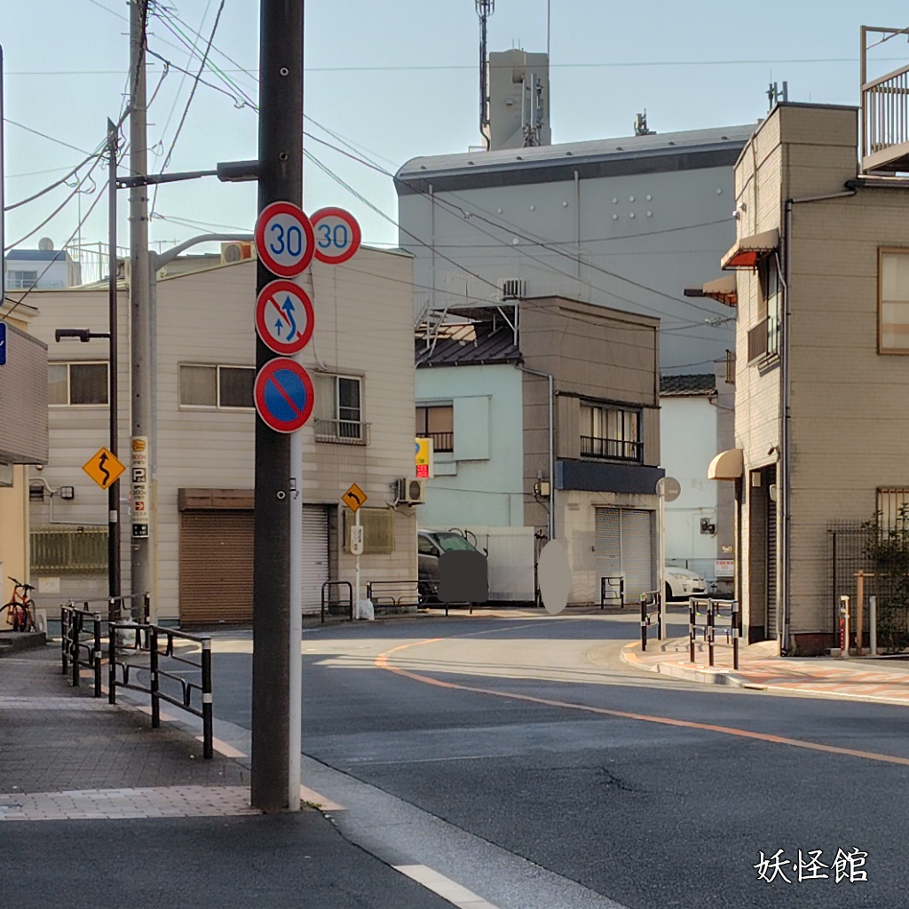 五十間通の名残りが残る 旧吉原大門付近|吉原遊郭 稲荷の謎