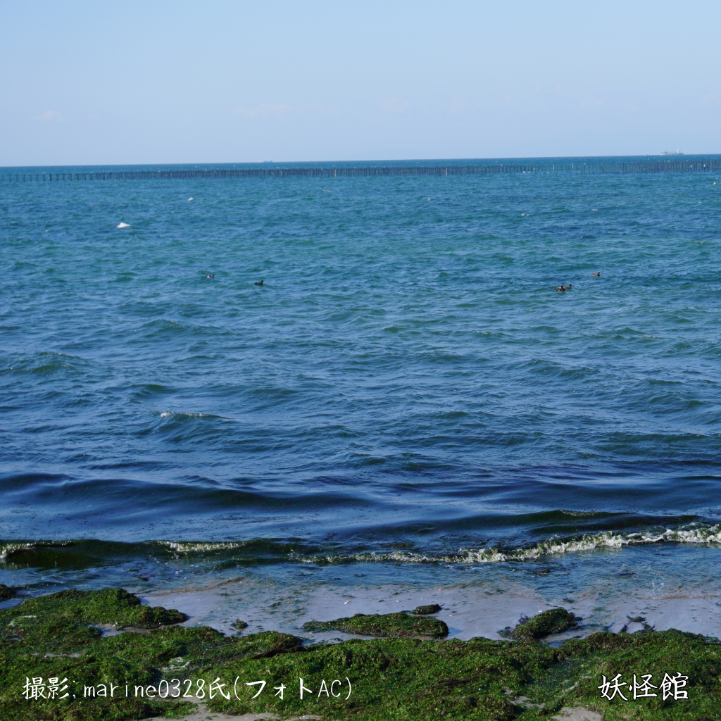 現在の知多の海(marine328氏/フォトAC)|吉原遊郭 稲荷の謎